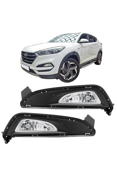 Thunder Tucson 2016-2018 Fog Lamps طقم كشافات ضباب توسان 2018-2016