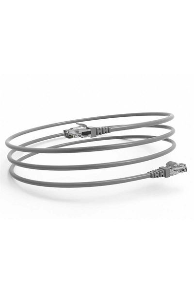 Inca Icat6-05tg 5mt 24awg Cat6 Utp كابل التصحيح رمادي