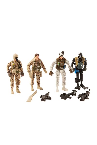 Sunman Soldier Force 4 Lü Asker Figür Seti
