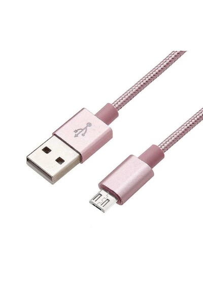 Bibilel High Quality Micro USB Data Cable, 3m, Pink, BBL782