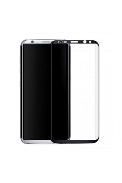 Bibilel Full Face Tempered Glass Screen Protector 9H for Samsung Galaxy S8 with Positioning Frame