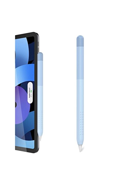 SOHO Husa compatibila cu Apple Pencil 1, material silicon, Blue sky