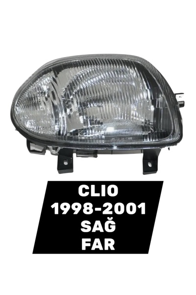 İthal CLIO SAĞ FAR 1998-2001 7701045169