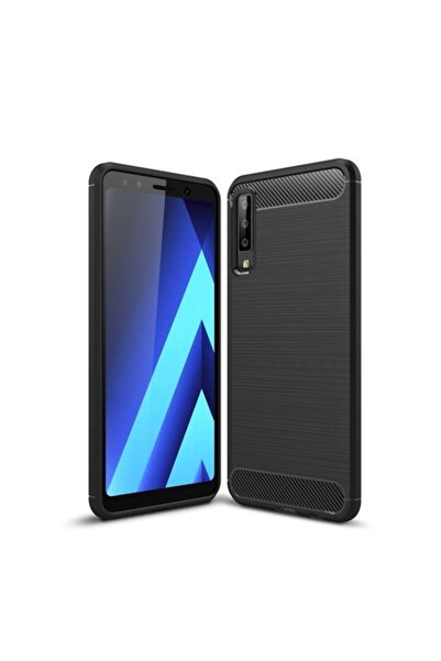 Bibilel Husă de protecție cu inserții de carbon pentru Samsung Galaxy A7 (2018)