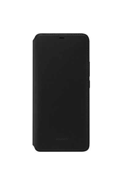 Huawei Husă de protecție tip portofel pentru Mate 20 Pro, neagră