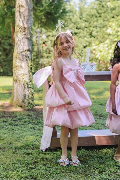 LILY BLISS KIDS Valencia Pink Elbise