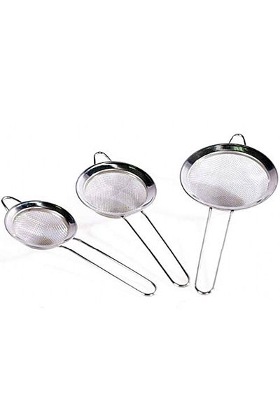 Generic 3 Pieces Kitchen Strainers/Colanders. Stainless Steel