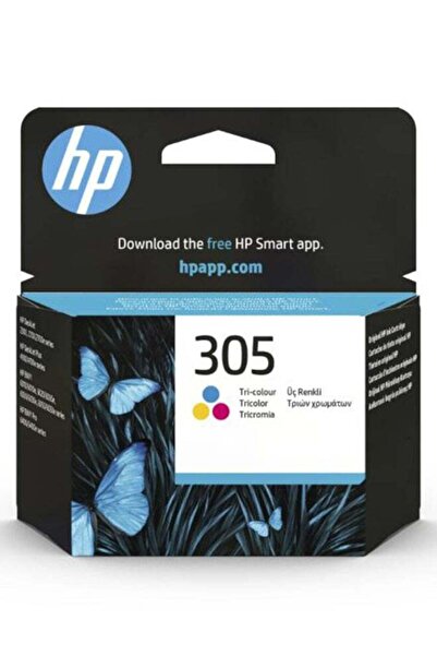 HP 305 Tri-Color Original Ink Cartridge - 3YM60AE Multicolour