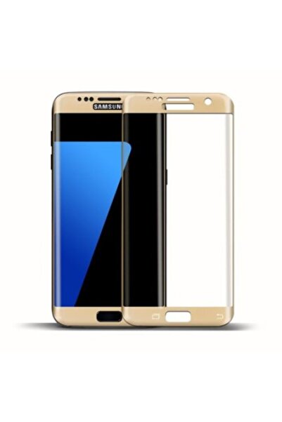 Bibilel High quality 9H glass protector for Samsung Galaxy S7 Edge, gold