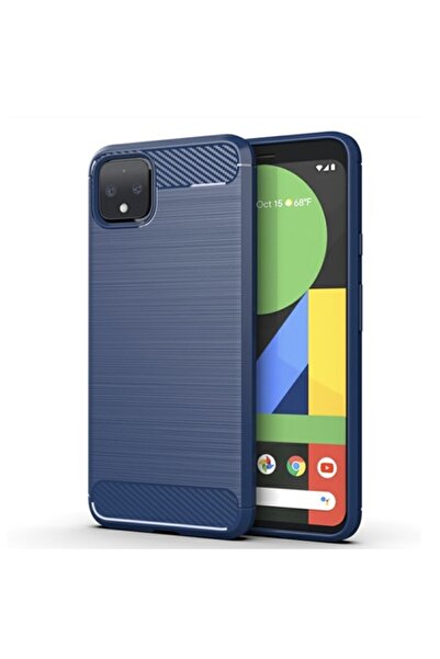 Bibilel Carcasă de protecție cu inserții din carbon pentru Google Pixel 4, al...