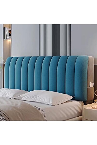 ElastiX Husa tablie turcoaz catifea, protectie tablie pat,