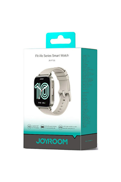 REDz Accessories Joyroom JR-FT3S Watch, Receive Calls, 340mAh, 1.96" Screen, 8 Days Battery Life, Cream
