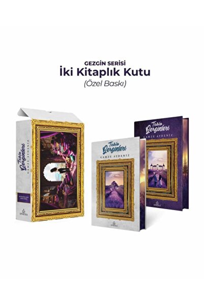 Ephesus Yayınları Gezgin Serisi İki Kitaplık Kutu – Yan Boyamalı