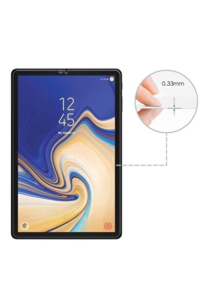 Bibilel Tempered Glass Protective Screen for Samsung TAB S4, 10.5 inch, 9H hardness, Transparent