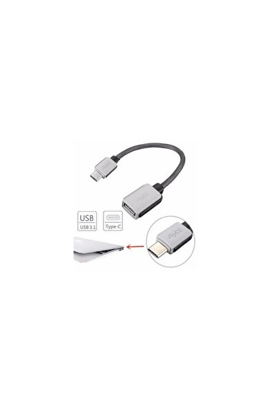 SOHO Cable 3.1 Type C to USB (female) for Samsung and Type C devices, Gray