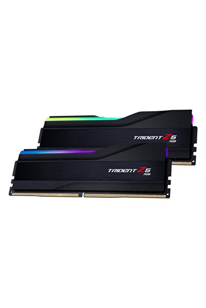 G Skill ذاكرة سطح المكتب G.Skill Trident Z5 RGB F5-6000J2836G16GX2-TZ5RK 32 جيجابايت (2x16 جيجابايت) DDR5 6000 ميجا هرتز CL28
