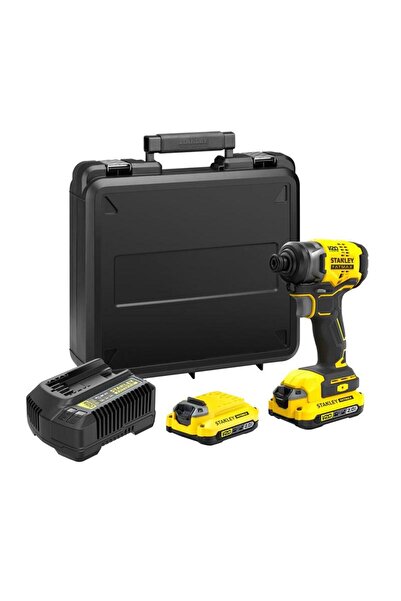 Stanley Șurubelniță cu impact SFMCF810D2K, 18V, cu baterie