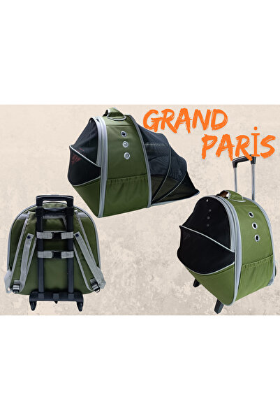 LAVİSTA Kedi ve Köpek Bavulu, Çekçekli Grand Paris