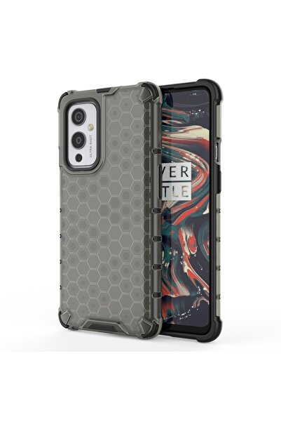SOHO Honeycomb Case Compatible with OnePlus 9 Pro, Durable Thermoplastic, Black