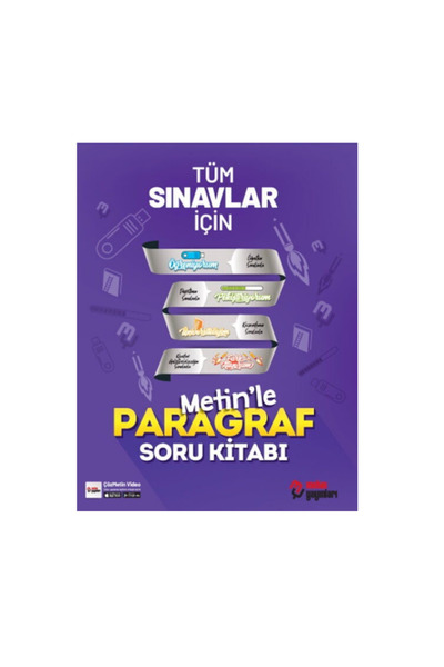 Metin Yayınları Metin Yayınları TYT KPSS ALES MSÜ Metinle Paragraf Soru Kitabı
