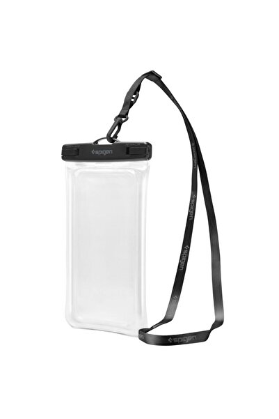 SOHO Submersible Case with Strap Compatible with Devices up to 8.2 inches, TPU, Black-Transparent