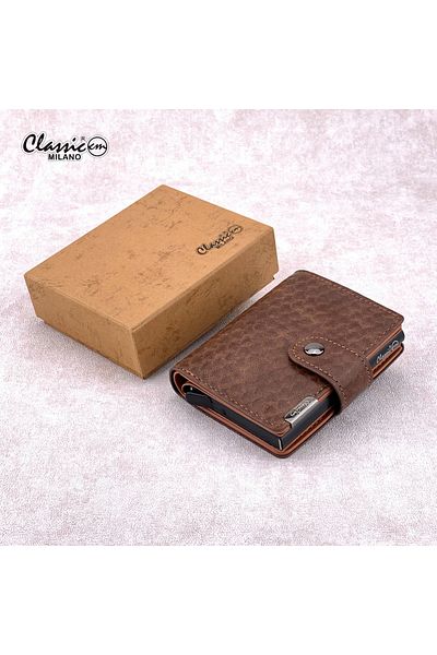 Classic Milano RFID Blocking Faux Leather Wallet for Men and Women