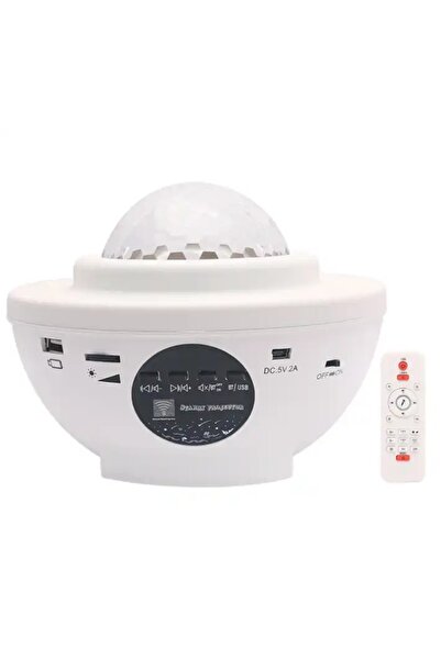 OEM Proiector de stele KX4874, cutie de lumină de noapte, Bluetooth, alb