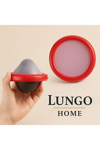 lungo home Fruit and Vegetable Fresh Holder Cap (1 Pc Red)