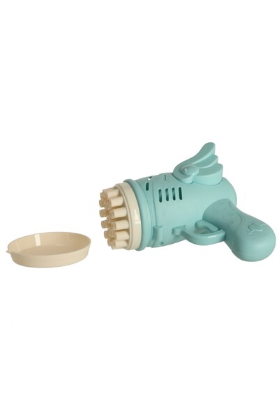 OEM Jucarie interactiva, pistol de facut baloane de sapun, albastru