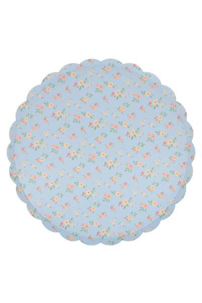 Meri Meri - Vintage Ditsy Plates - L - 8 Pieces