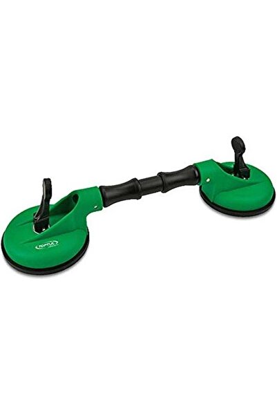 TOPTUL رافع كأس الشفط المزدوج بالفراغ مع رأس مرن