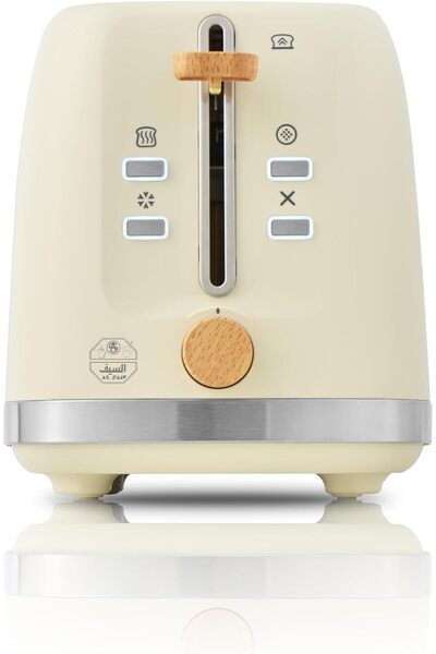 ALSAIF 800W Electric Toaster - 2 Slice with Tray