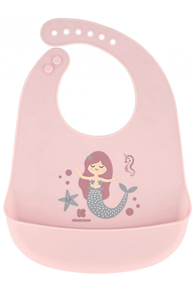 Kikka Boo Baveta cu buzunar din silicon KikkaBoo Sea World Mermaid