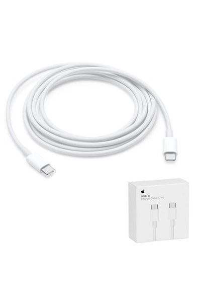 Apple Fast Speed USB-C to USB-C Cable, 2m, R56, TPE, MLL82ZM/A, Pearl White