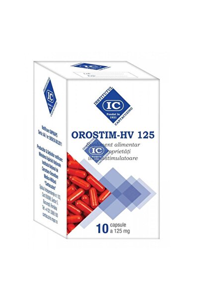 INSTITUTUL CANTACUZINO OROSTIM-HV 125, 10 capsules, Institutul Cantacuzino