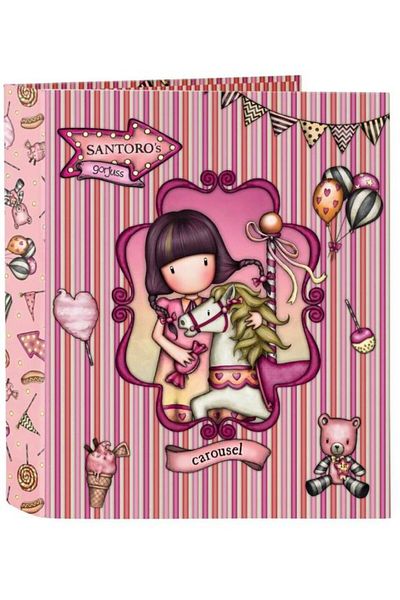 Santoro Biblioraft A4 Gorjuss - Carousel