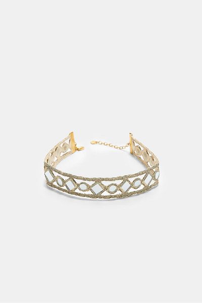 Stradivarius Mini choker with mirrors