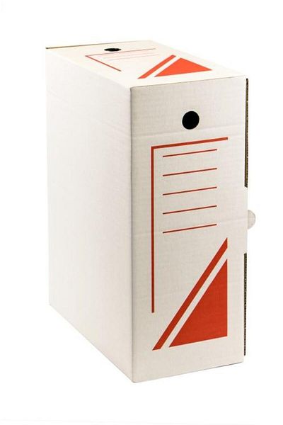 Forster White filing box 200mm 25/set