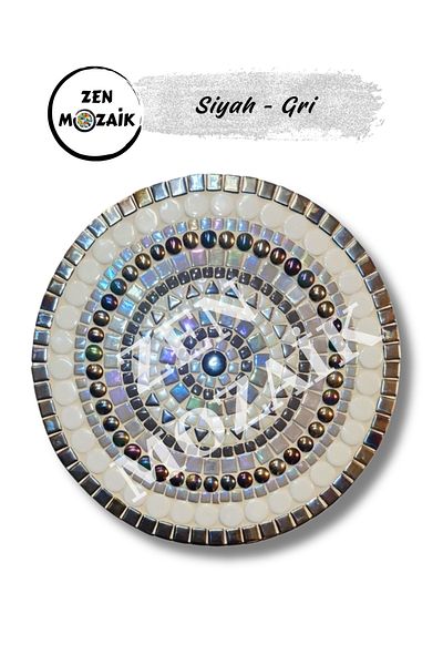 Zen Mozaik Mandala Mosaic DIY Set – Create Miracles with Your Creativity!