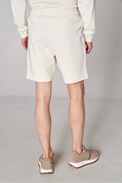 SPORTEMPT Organic Cotton Men's Shorts - Ecru