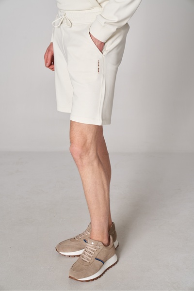 SPORTEMPT Organic Cotton Men's Shorts - Ecru