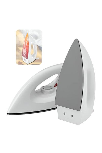 SOHO Fier de Calcat 1200W, cu Abur, Talpa Ceramica, Functie Anti-Calcar si Auto-Curatare, Alb