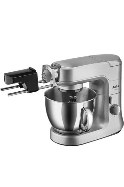 AMICA Robot de bucatarie KML 6011, 1000W, bol inox 4.5L, 8 trepte de viteza (Argintiu)