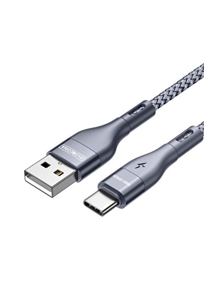 SOFAL Type-C Data Cable Fast Charging 2.4A, 12W, 480Mbps, 1m, O20, Grey