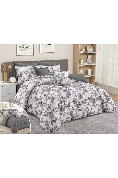 RedRosa Luxurious double bed sheet, printed, made of microfiber, size 240*260 cm