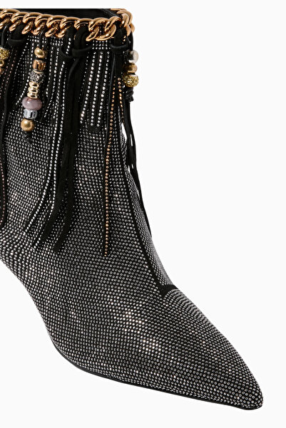 Kurt Geiger Fringe Bead 65 Boncuklu Saçaklı Botlar, Şık, Rahat ve Bohem Stil