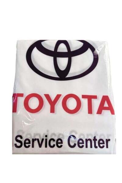 Toyota أغطية المقاعد، قماش أبيض، المقاعد الأمامية