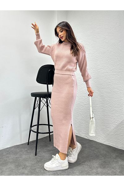 ikomteks Thessaloniki Knitted Double Set