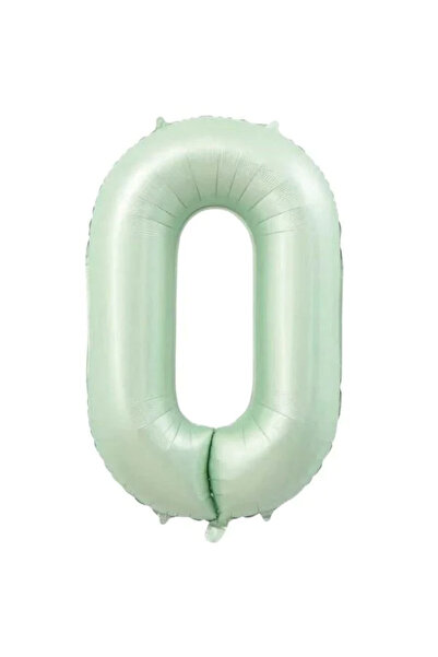 Baloncu Dükkanı بالون فويل أخضر مائي عمر 0 سنة 34 بوصة (76-82 سم)