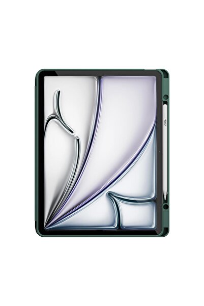 NOA Husa de protectie Rollcase pentru iPad Air 13" M2, cu suport pentru stilou, Verde